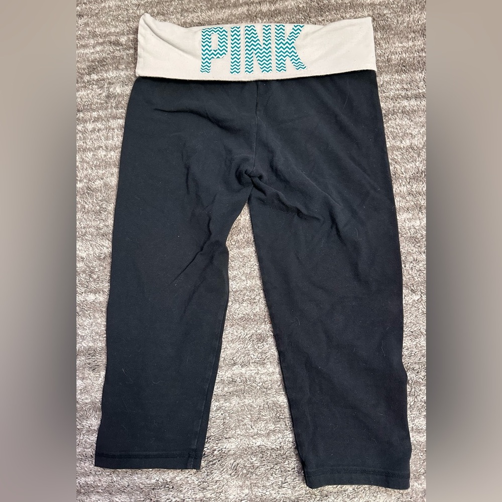 Cropped Black Leggings